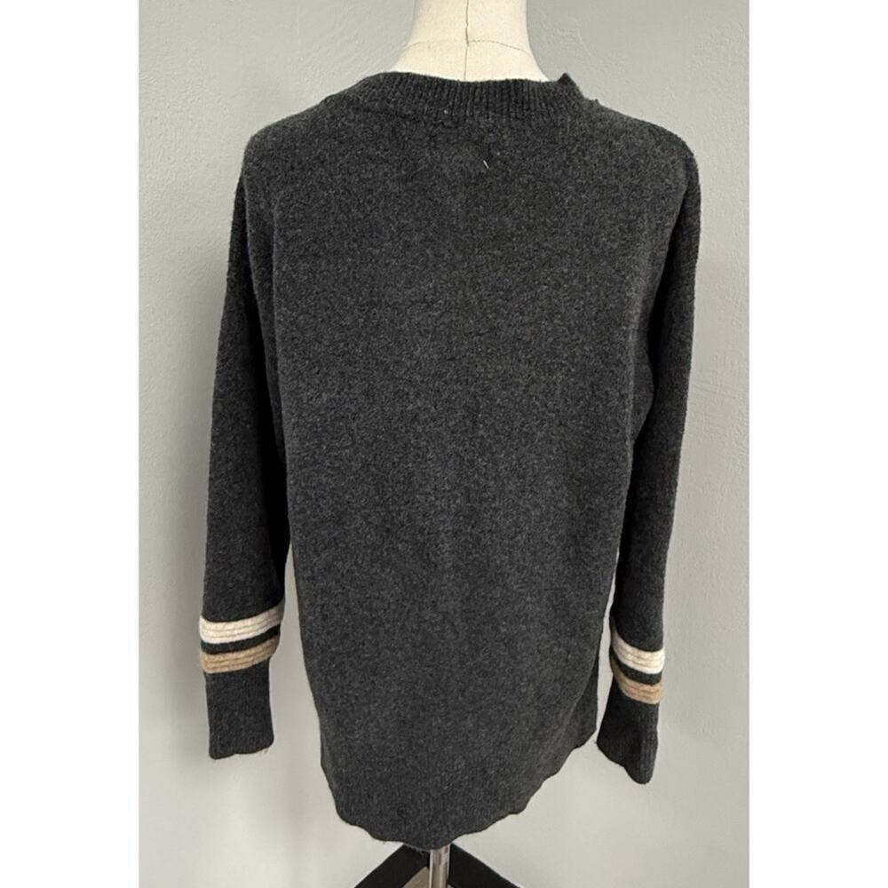 Loft / Lou & Grey Women's Ski Express Gray Cozy Sweater Size Small - Picture 4 of 6
